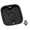 Front Master Cylinder Cover 96-up Finned Black