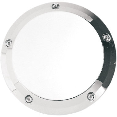 06-99S 5 hole derby cover smooth chrome