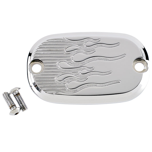 Rear Master Cylinder Cover 99-Up Flame