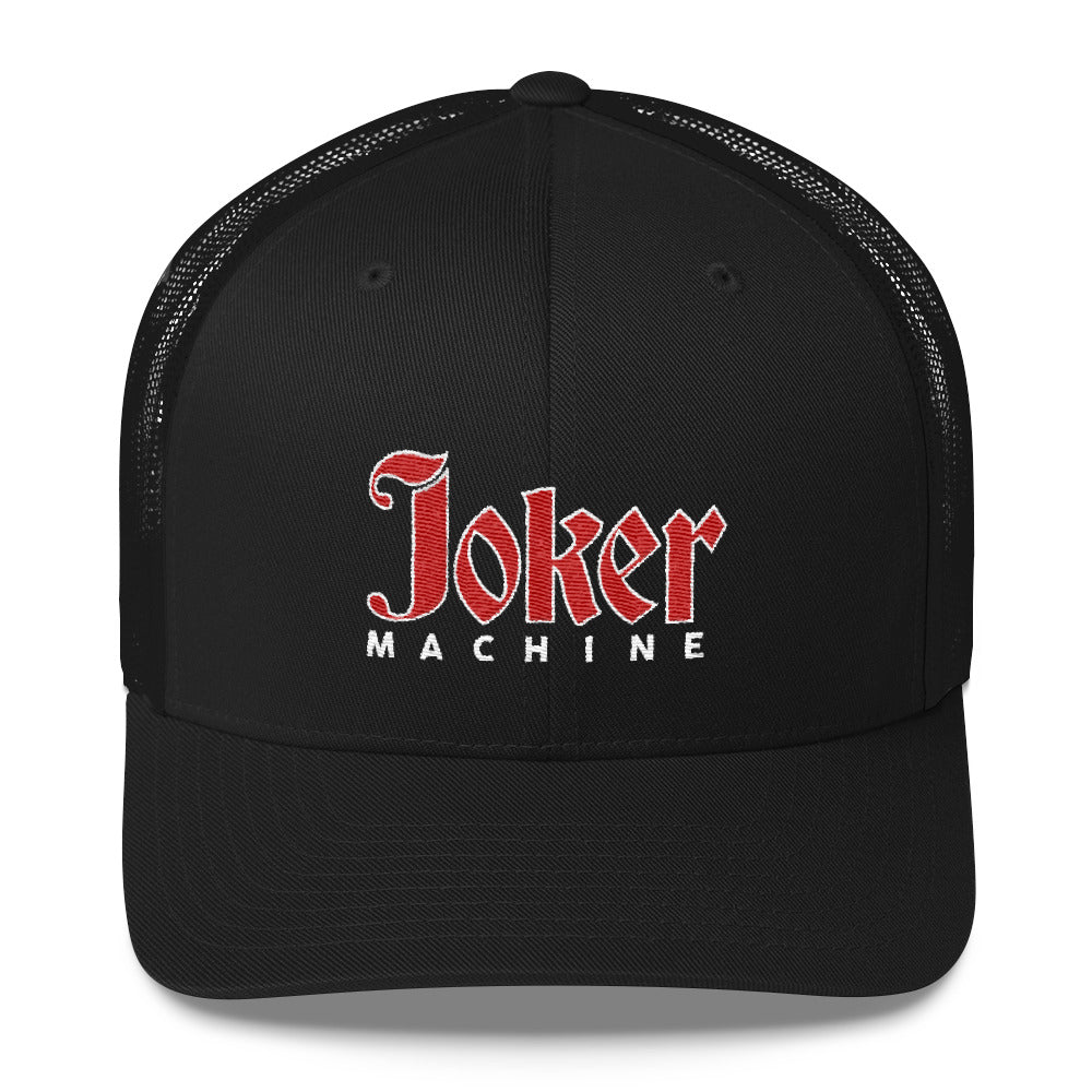 JOKER MACHINE ジョーカーマシーン キャップ JM USA 黒 Joker Machine Trucker Cap