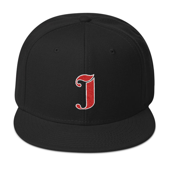 J Snapback Hat