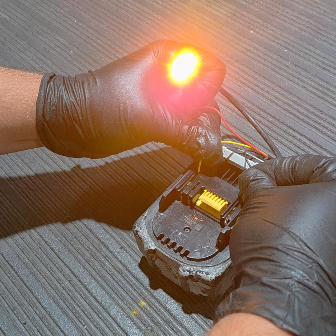 Quick way to bench test Joker Machine LED Lights without Electrical Tools
