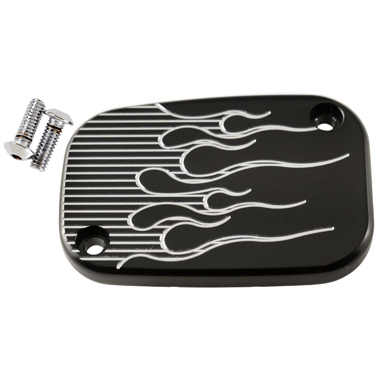Front Master Cylinder Cover Flame FL, V-Rod