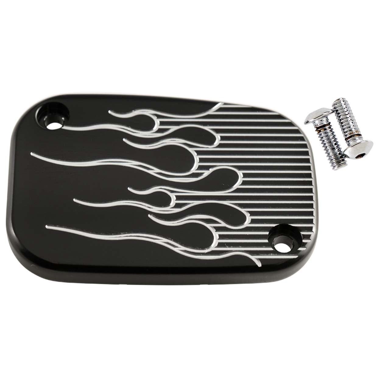 Hydraulic Clutch MC Cover Flame FL, V-Rod