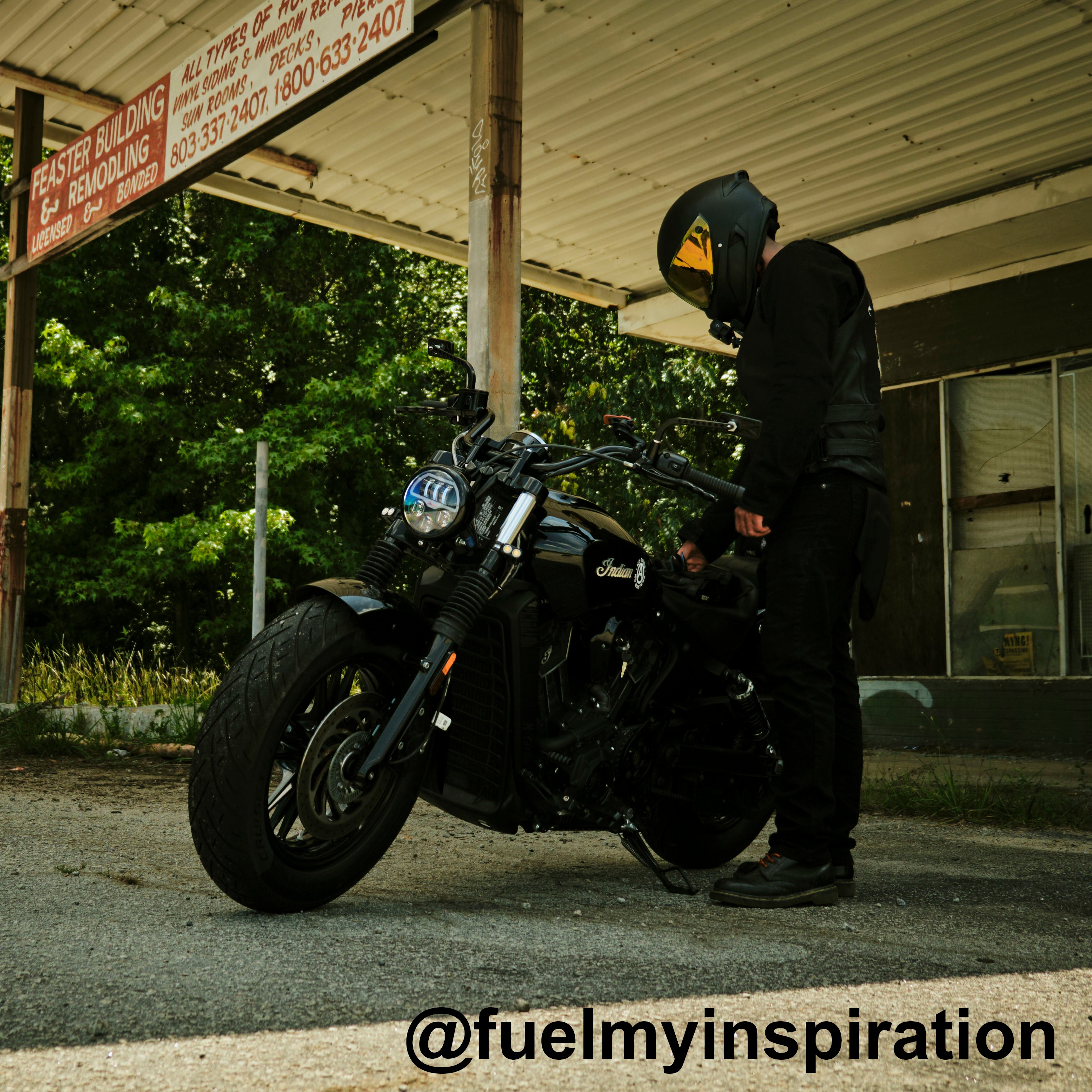 Dual Rat Eye Fork Mount Turn Signals