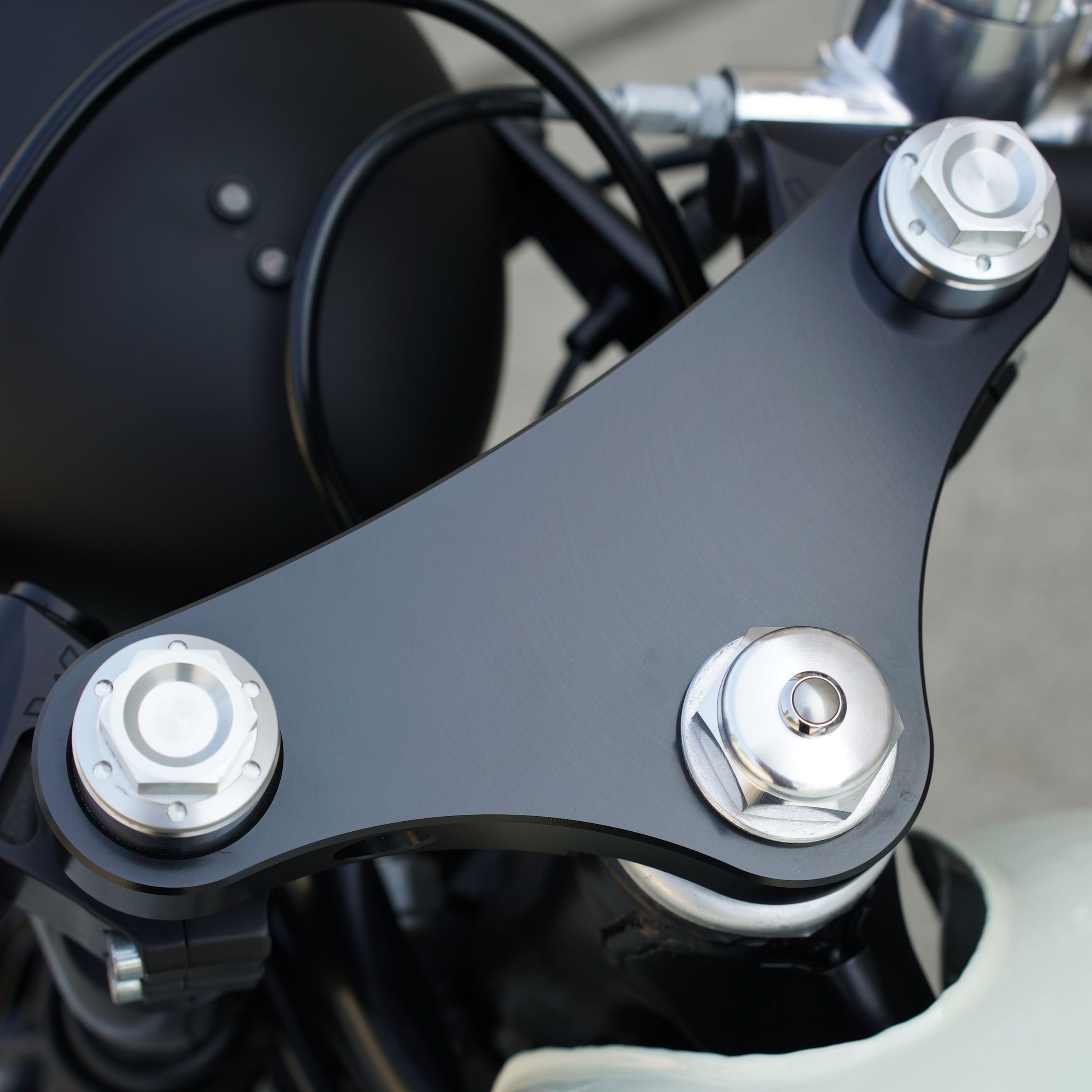 CB750 Fork Tube Caps