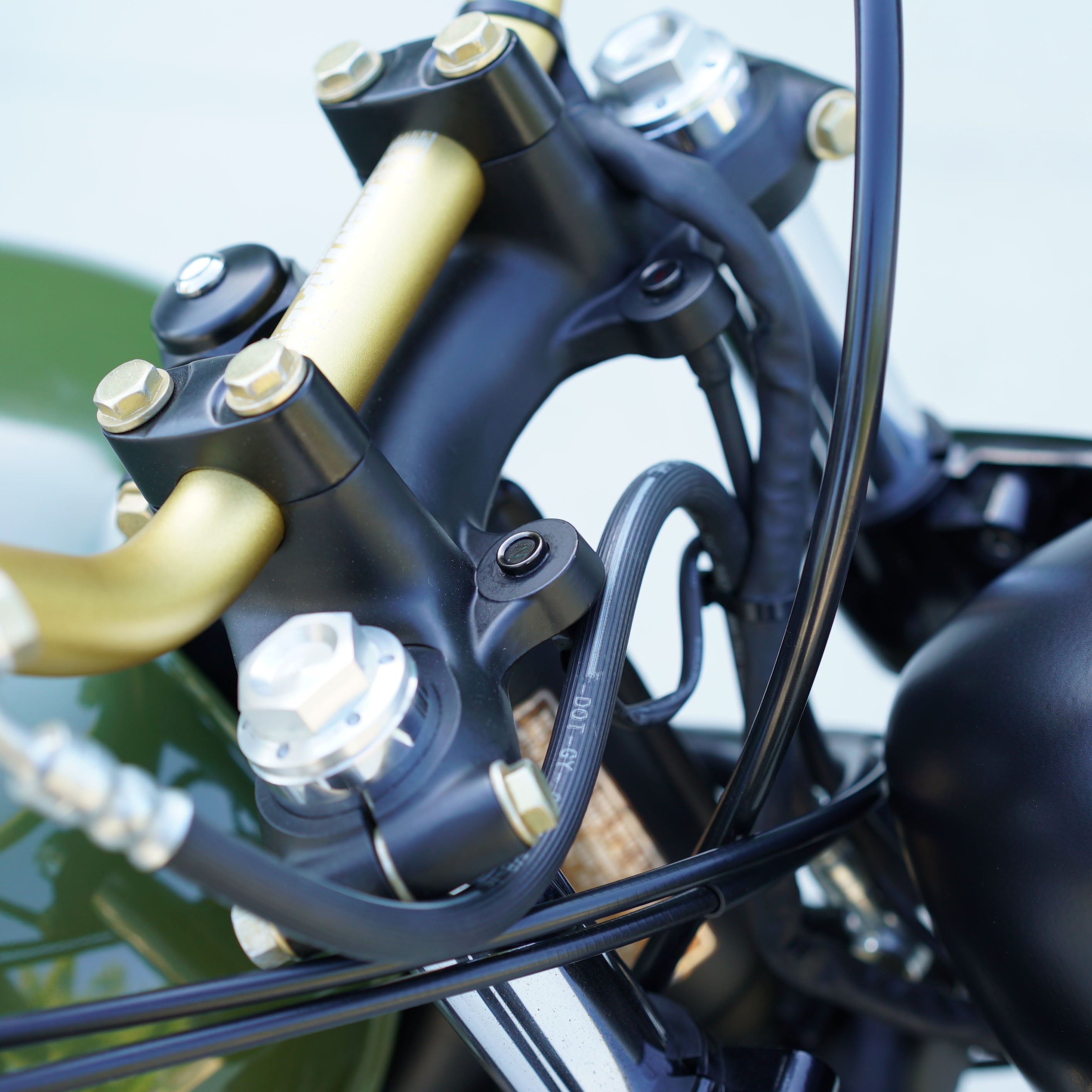 CB750 Fork Tube Caps