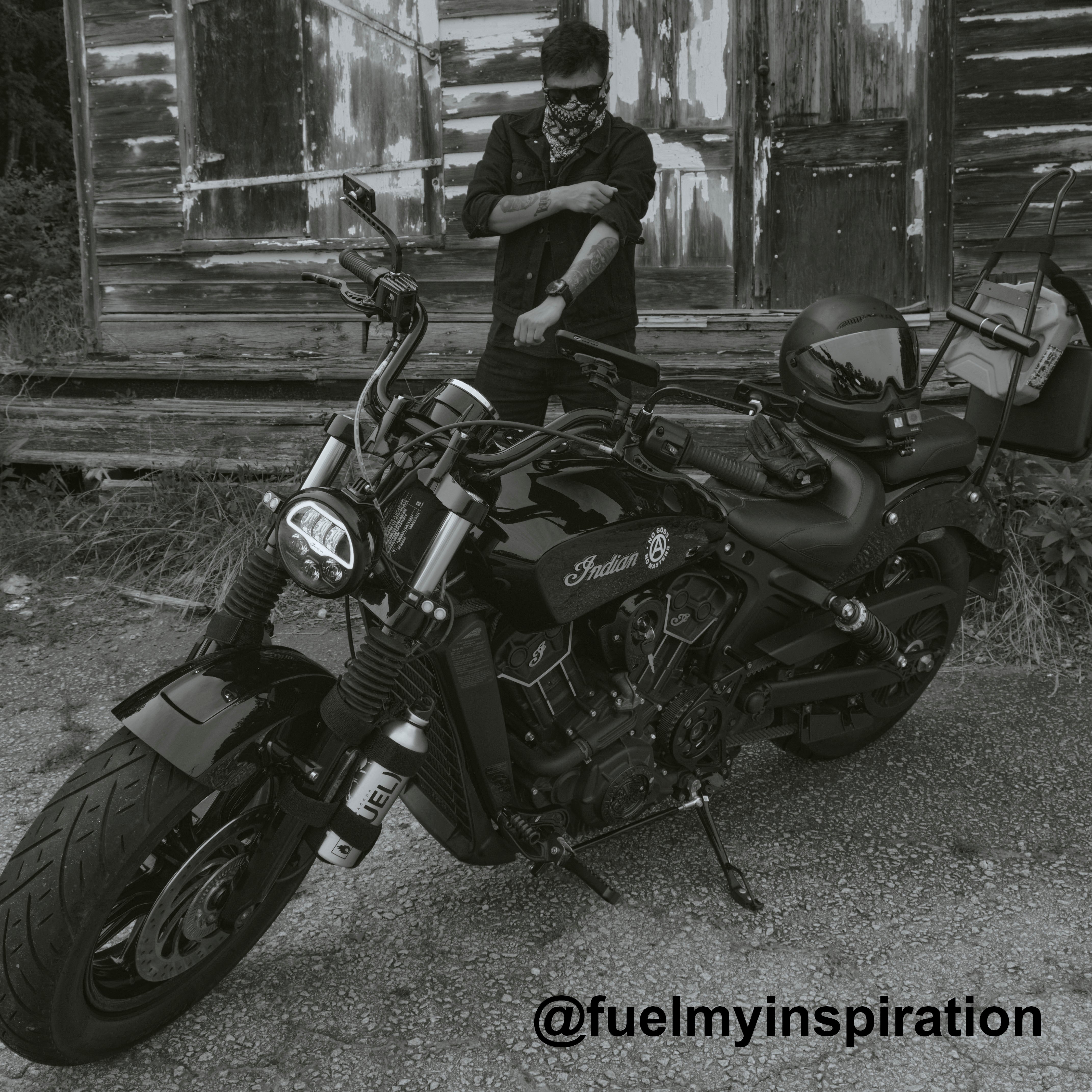 Dual Rat Eye Fork Mount Turn Signals