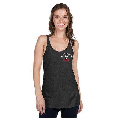 Lucky 7 Minimalist Women's Racerback Tank