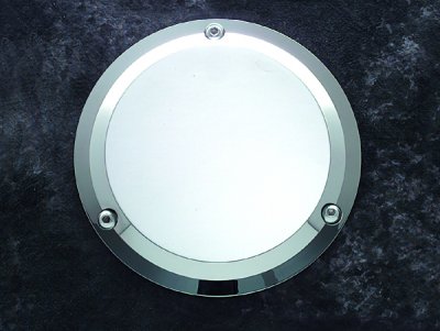 Amazon.com: Harley Black 3-Hole C-Thru Derby Cover : Automotive