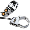 Dual Rat Eye Fork Mount Turn Signals