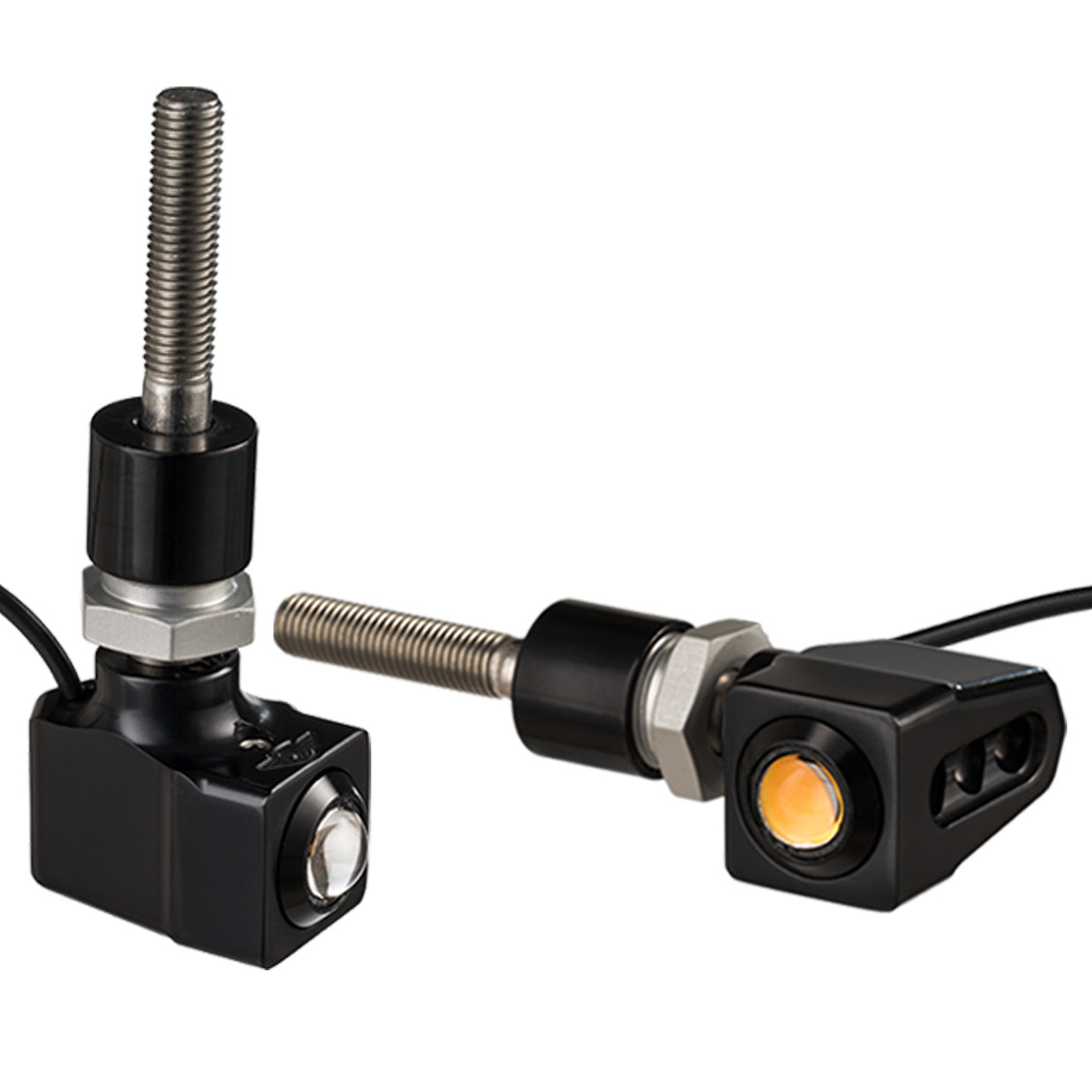 Single Rat Eye LED Mirror Mount Turn Signals