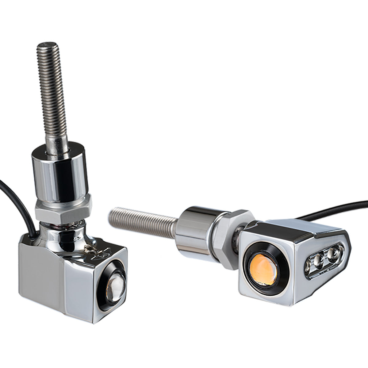 Single Rat Eye LED Mirror Mount Turn Signals