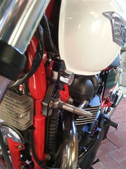 Triumph Ignition Switch Relocation Bracket Left Black