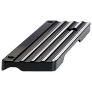 Bag Latch Covers Finned Black