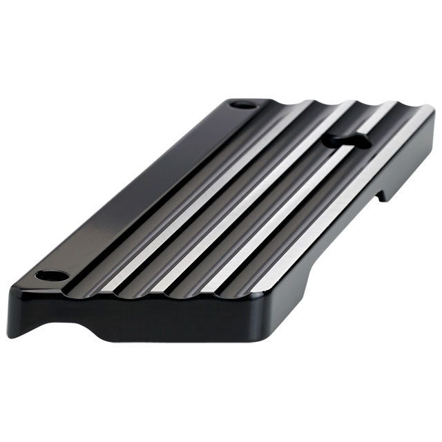 Bag Latch Covers Finned Black