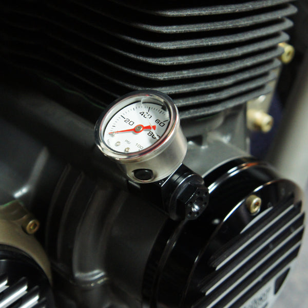 CB750 Oil Pressure Gauge Assembly Black