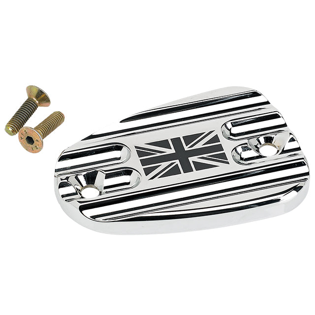 Triumph Front Master Cylinder Cover Union Jack
