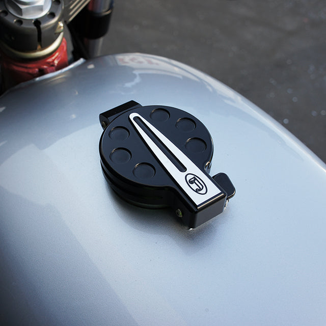 HD Serrated Gas Cap Smooth Gas Tank ジョーカーマシンベントガス