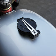 CB Flip Up Billet Gas Cap Black