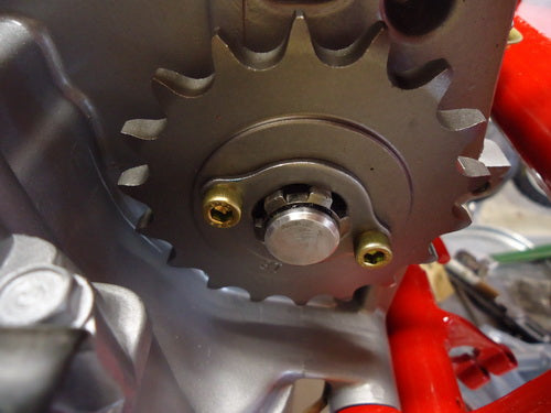 CB750 Chain Oiler Plug