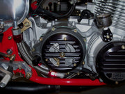 CB750 Cluthc Cover Ducati Style Cut-Out Black