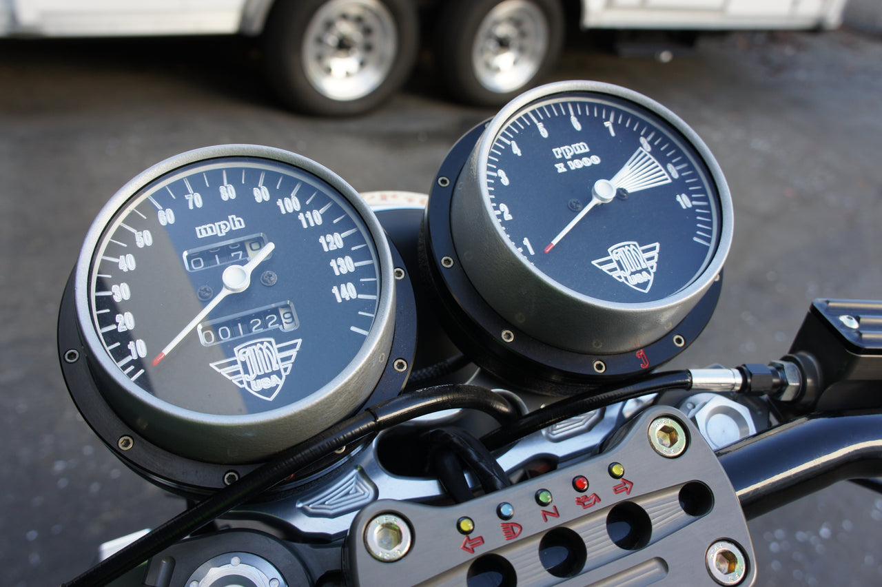 CB750 Triple Tree Gauge Mount Bracket