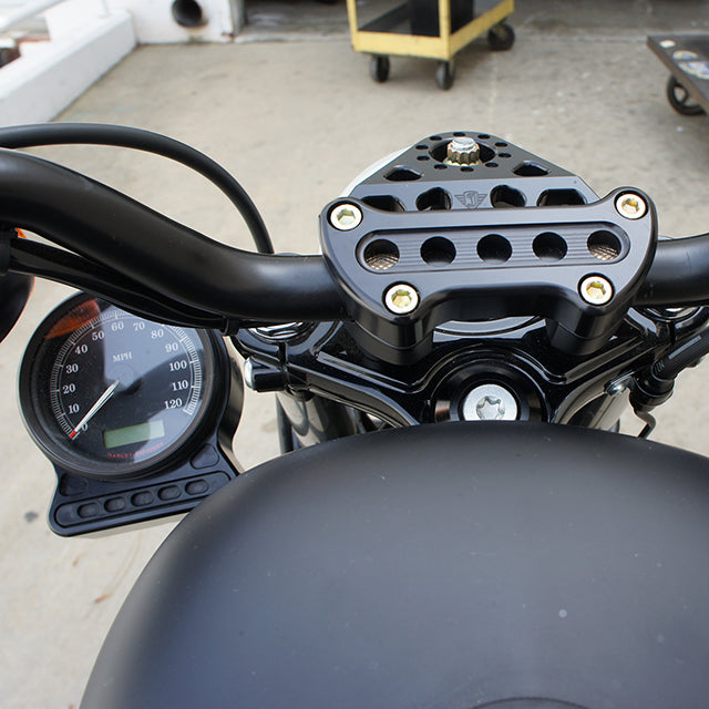 Handlebar Riser Clamps Black