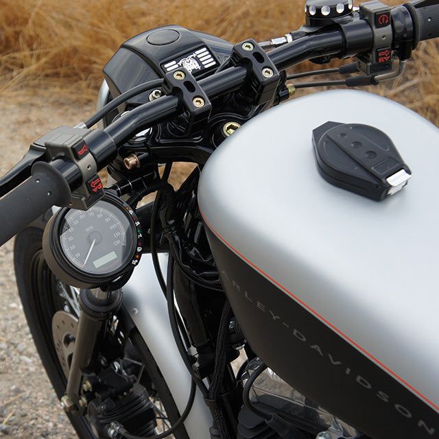 2" Dual Handlebar Clamp Black