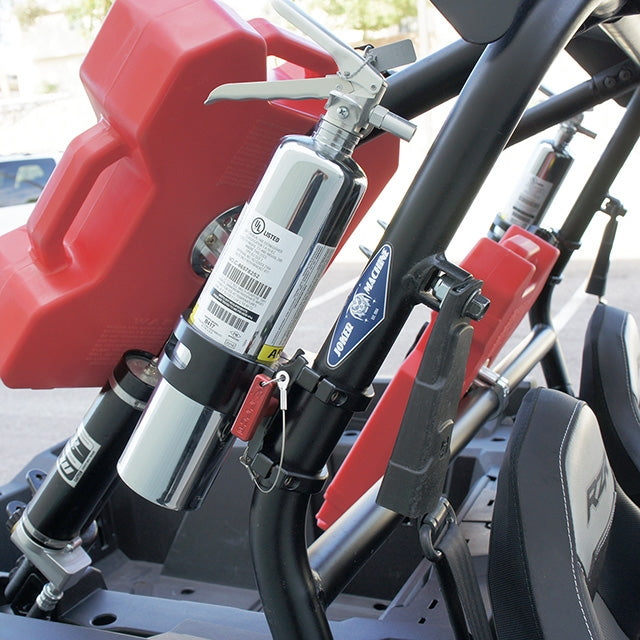UTV Fire Extinguisher Mount Black