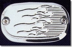 Rear Master Cylinder Cover 99-Up Flame