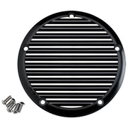 5 Hole Derby Cover Finned Black