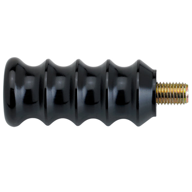 Ribbed Shift Peg Black