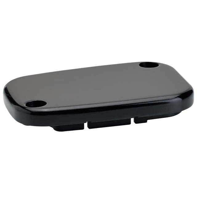 Front Master Cylinder Cover Smooth Black FL, V-Rod