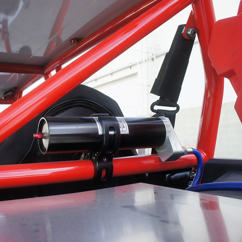 RZR 1000 Shock Reservoir Clamps Black