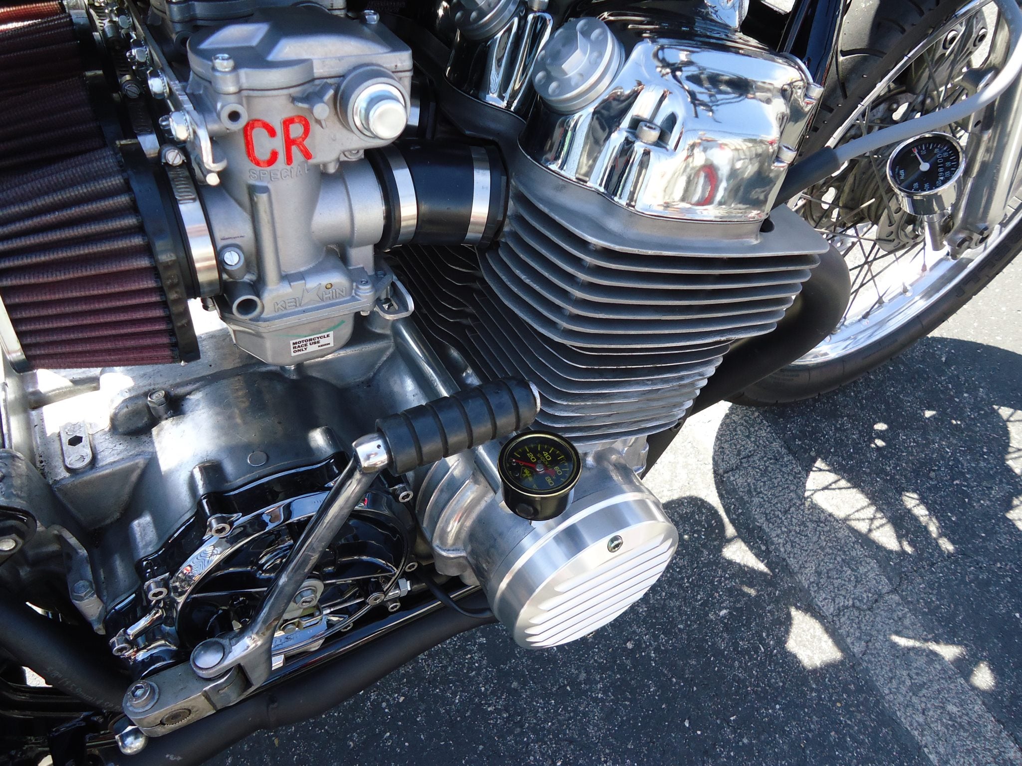 CB750 Points Cover Finned