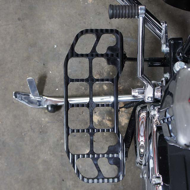 Serrated Floorboards Black