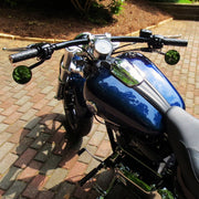 Viewtech 7 Standard 3-1/4 Round Mirror Black