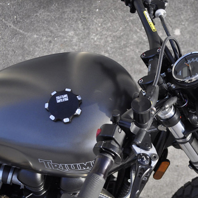 Triumph Billet Gas Cap Union Jack Triumph Billet Gas Cap Union Jack