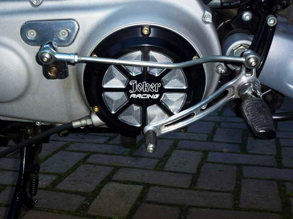 Sportster Derby Cover Joker Racing Black XR1200