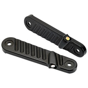 Streamliner Front Turn Signals Finned Black