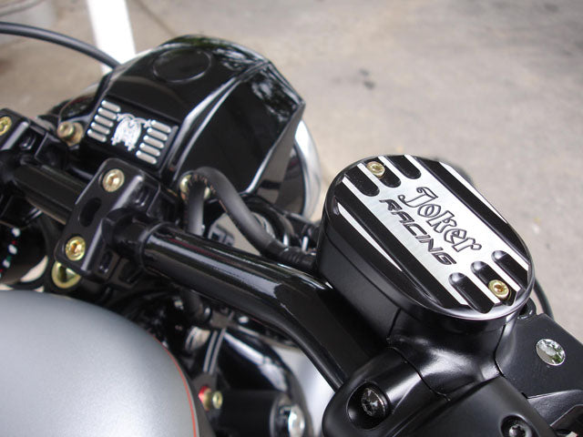 Sportster Front Master Cylinder Cover Joker Racing Black