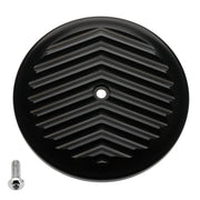VT Air Cleaner Cover V Fin Black
