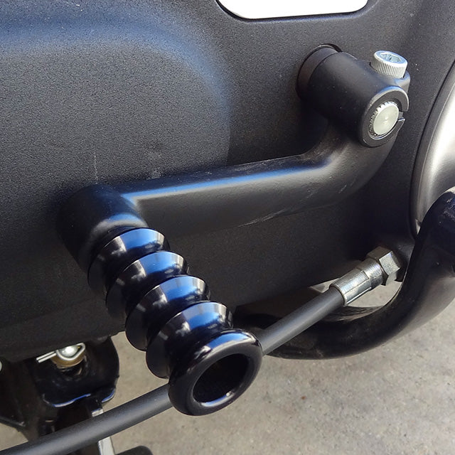 Ribbed Shift Peg Black