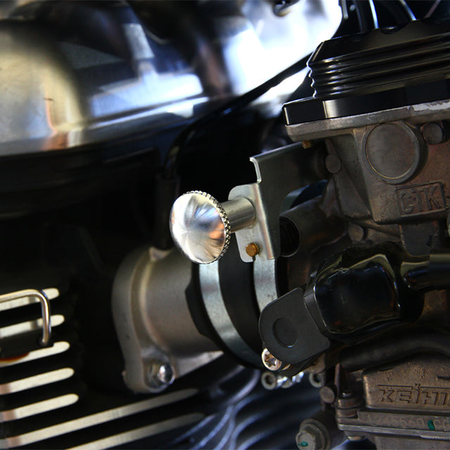 Knurled Triumph Choke Knob Raw