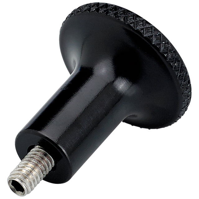 Knurled Triumph Choke Knob Black