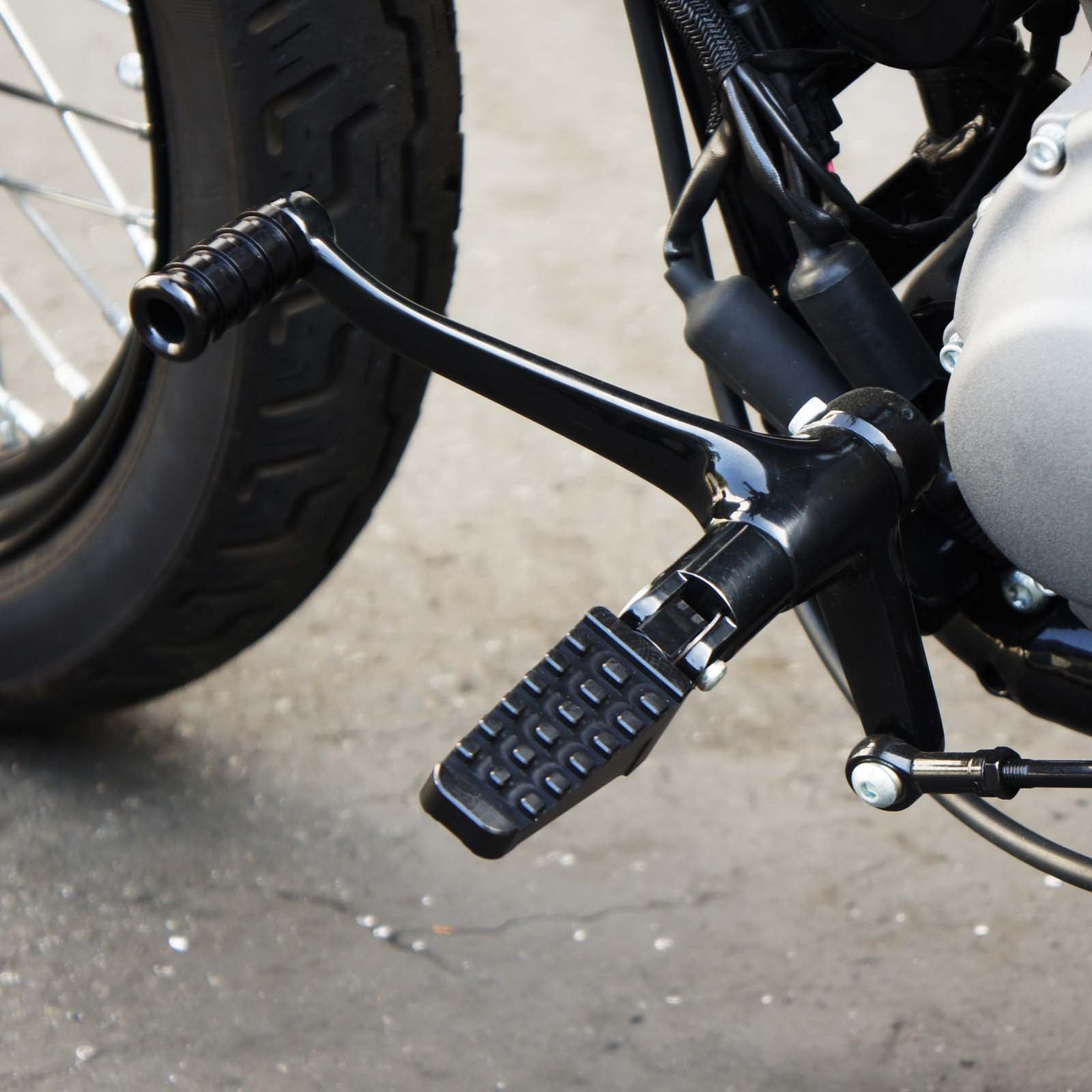 Road Racing Shift & Footpegs Black App