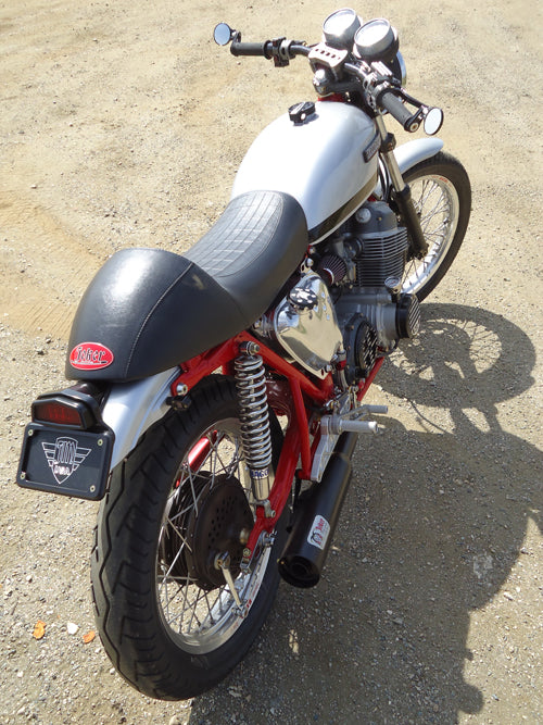 License Plate Back Plate & Frame CB750