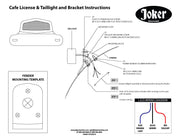 afe LED Taillight and License Plate Assembly Instructions