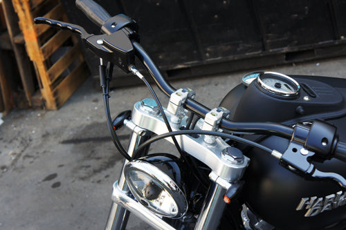 Dyna Upper Tree Assembly Clear with Dual Handlebar Clamp 3